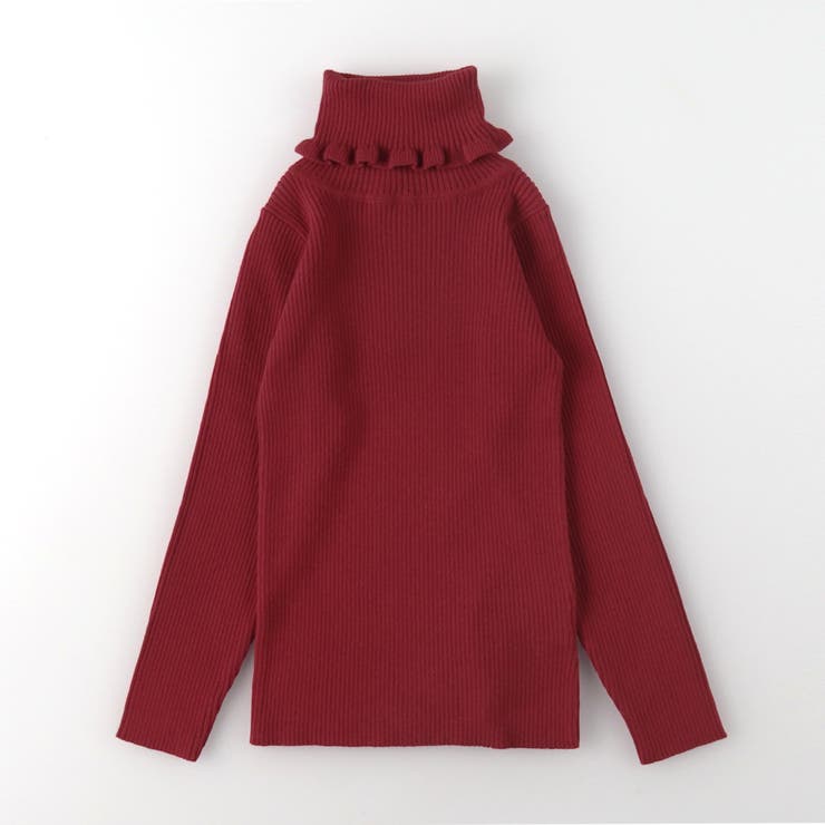 リブニット 長袖Tシャツ ロンT 150cm 女の子 秋物 冬物 インナー | ブランシェス | 詳細画像13 