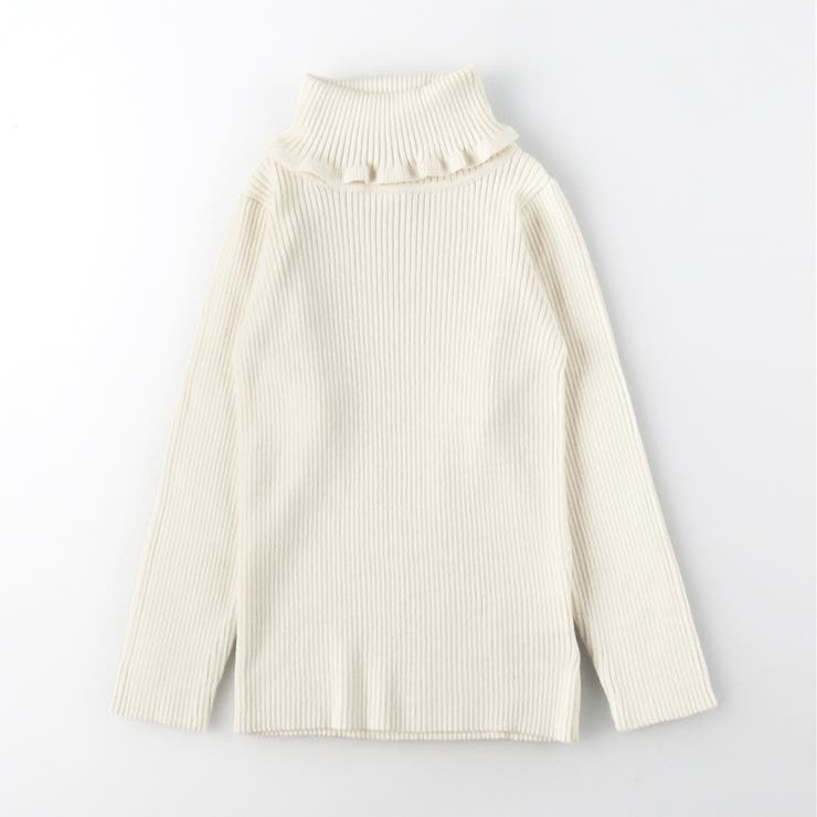 リブニット 長袖Tシャツ ロンT 150cm 女の子 秋物 冬物 インナー | ブランシェス | 詳細画像2 