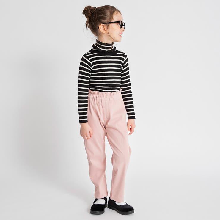 リブニット 長袖Tシャツ ロンT 150cm 女の子 秋物 冬物 インナー | ブランシェス | 詳細画像23 
