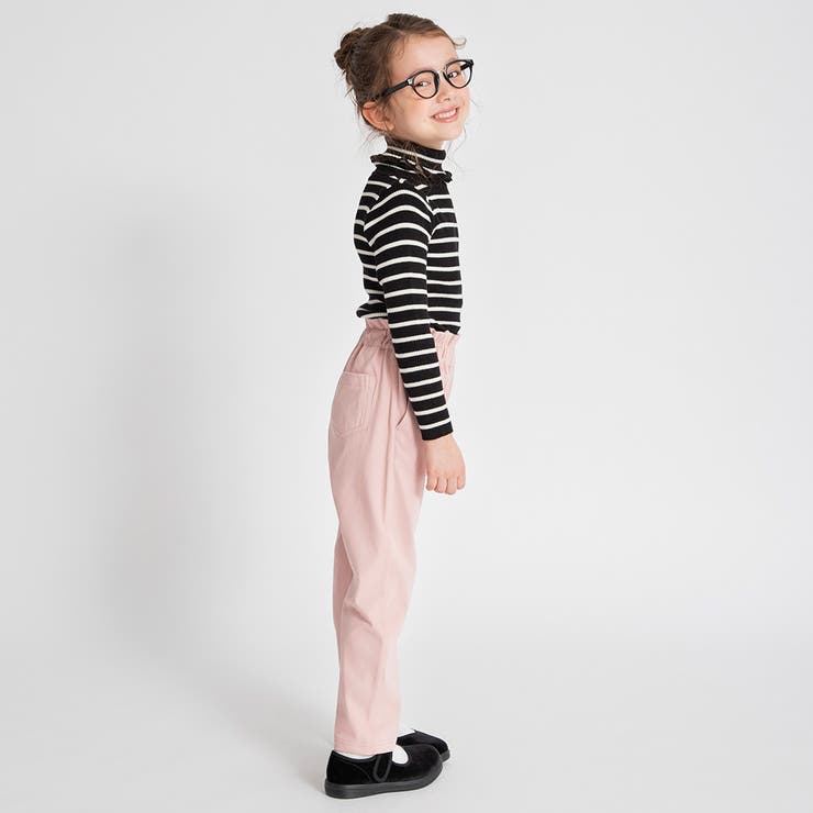 リブニット 長袖Tシャツ ロンT 150cm 女の子 秋物 冬物 インナー | ブランシェス | 詳細画像24 