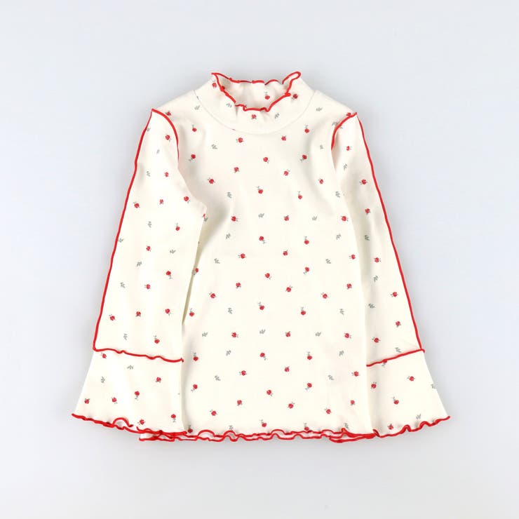 もちもちニットソー 長袖Tシャツ ロンT 女の子 秋物 冬物 インナー | ブランシェス | 詳細画像2 
