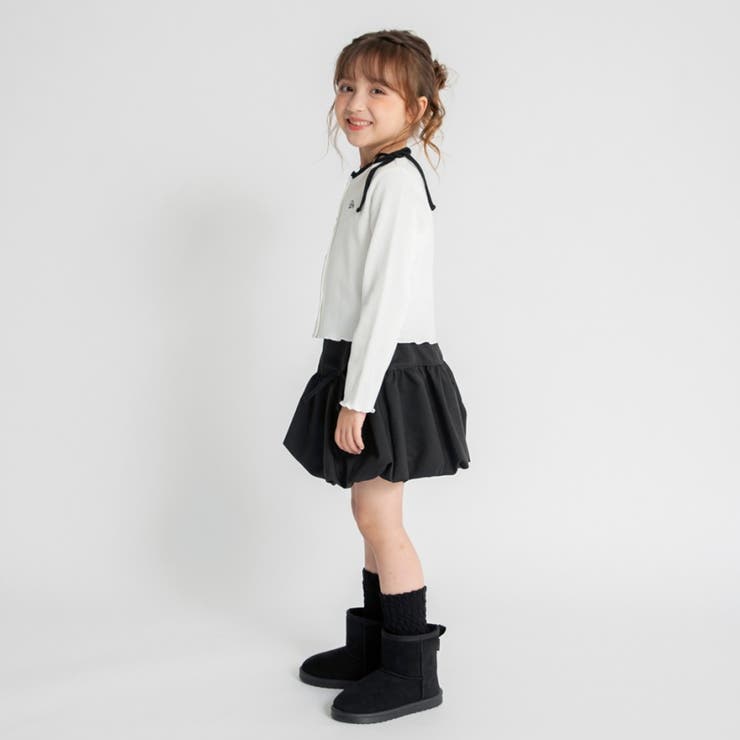 リボン付きカーディガン 150cm トップス 羽織 通園 通学 おでかけ | ブランシェス | 詳細画像5 