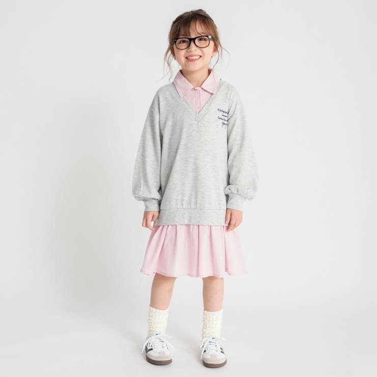 【おそろい】レイヤード風ワンピース 150cm 女の子 | ブランシェス | 詳細画像13 