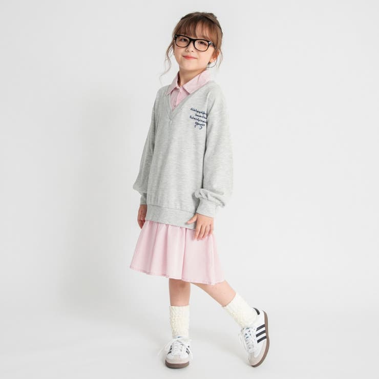 【おそろい】レイヤード風ワンピース 150cm 女の子 | ブランシェス | 詳細画像15 