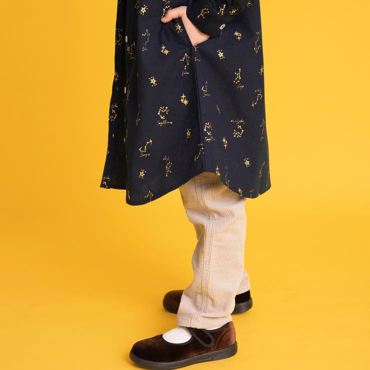 【おそろい】星座柄 ワンピース 150cm 女の子 ペア 秋物 冬物 | ブランシェス | 詳細画像7 