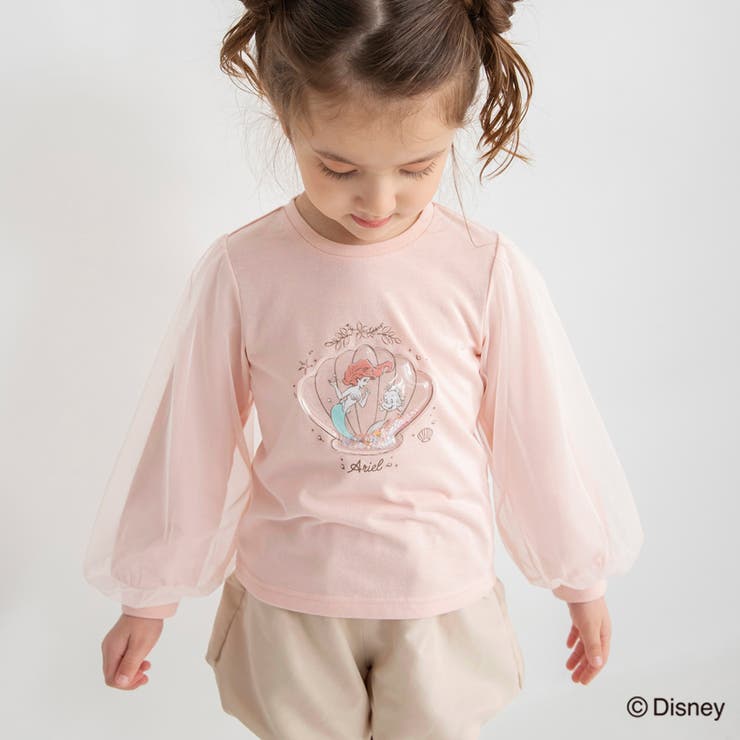 【DisneyCollection ディズニーコレクション】袖チュール長袖Tシャ… | ブランシェス | 詳細画像18 