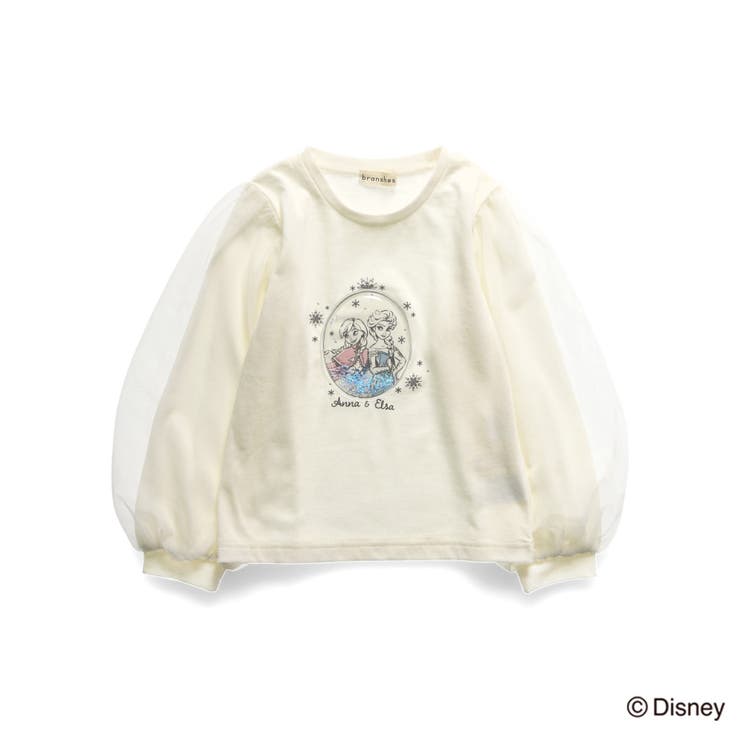 【DisneyCollection ディズニーコレクション】袖チュール長袖Tシャ… | ブランシェス | 詳細画像2 