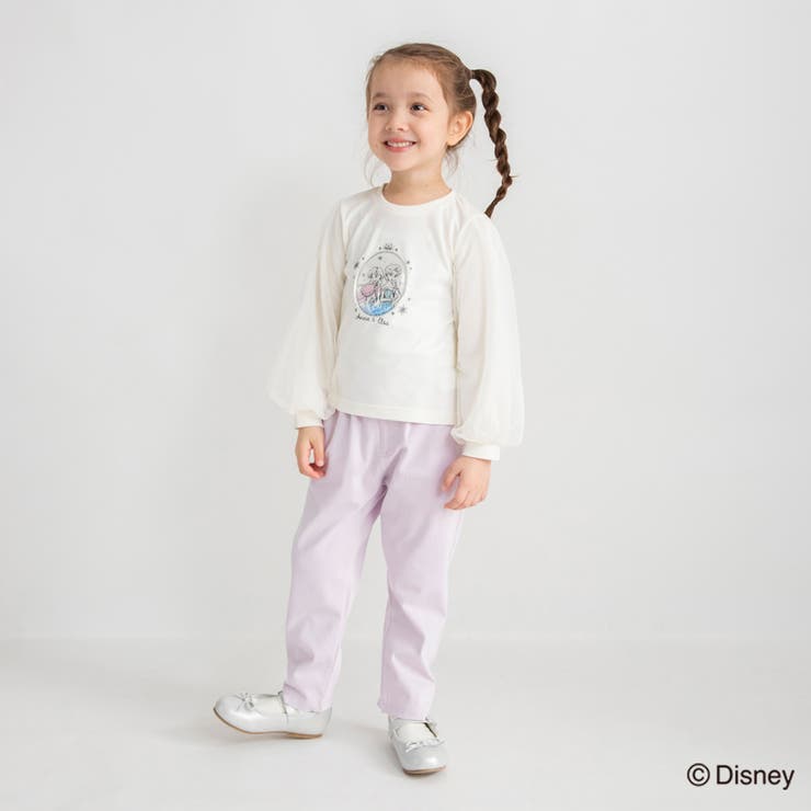 【DisneyCollection ディズニーコレクション】袖チュール長袖Tシャ… | ブランシェス | 詳細画像4 