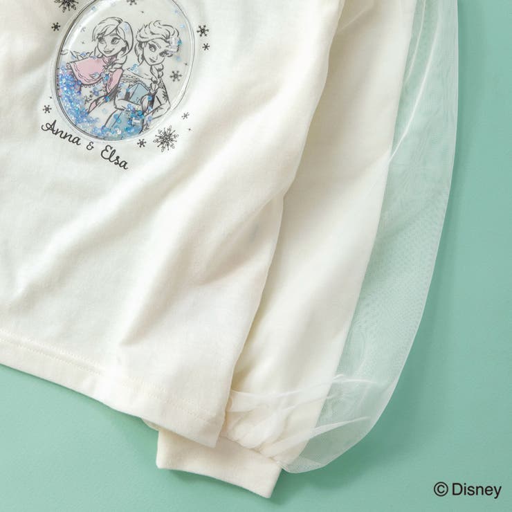 【DisneyCollection ディズニーコレクション】袖チュール長袖Tシャ… | ブランシェス | 詳細画像8 