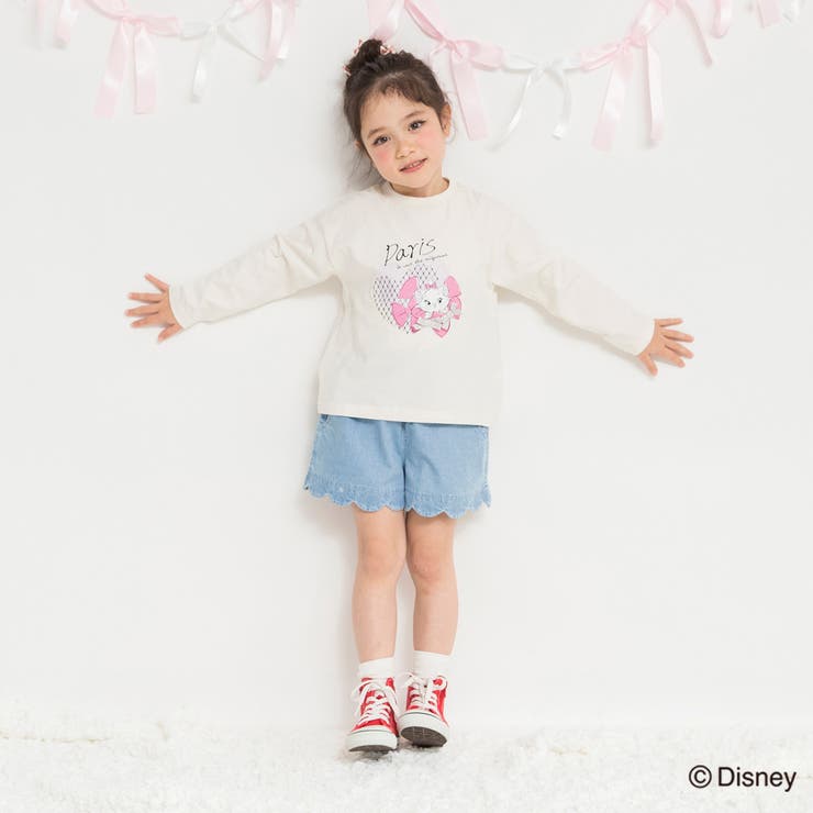 【Disney / ディズニー】おしゃれキャット / マリー / 長袖Tシャツ | ブランシェス | 詳細画像3 