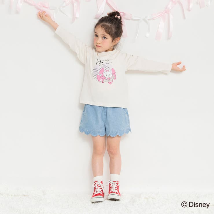【Disney / ディズニー】おしゃれキャット / マリー / 長袖Tシャツ | ブランシェス | 詳細画像4 
