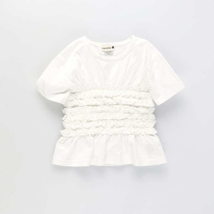 【b.+A】金子綾/シャーリング半袖Ｔシャツ | ブランシェス | 詳細画像2 