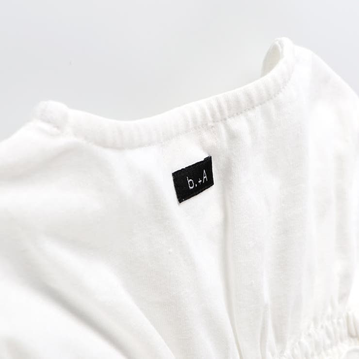 【b.+A】金子綾/シャーリング半袖Ｔシャツ | ブランシェス | 詳細画像6 