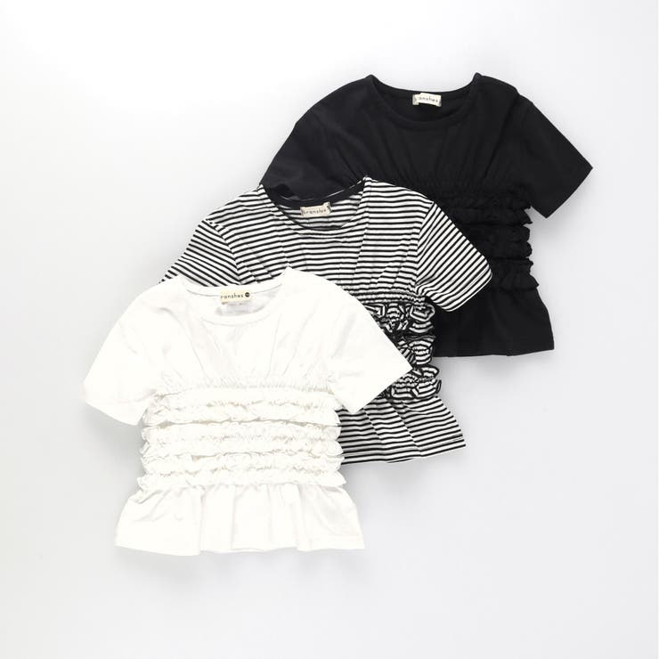 【b.+A】金子綾/シャーリング半袖Ｔシャツ | ブランシェス | 詳細画像7 