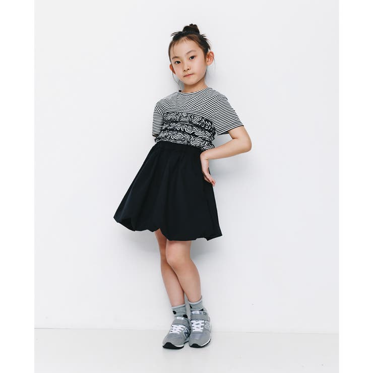 【b.+A】金子綾/シャーリング半袖Ｔシャツ | ブランシェス | 詳細画像9 