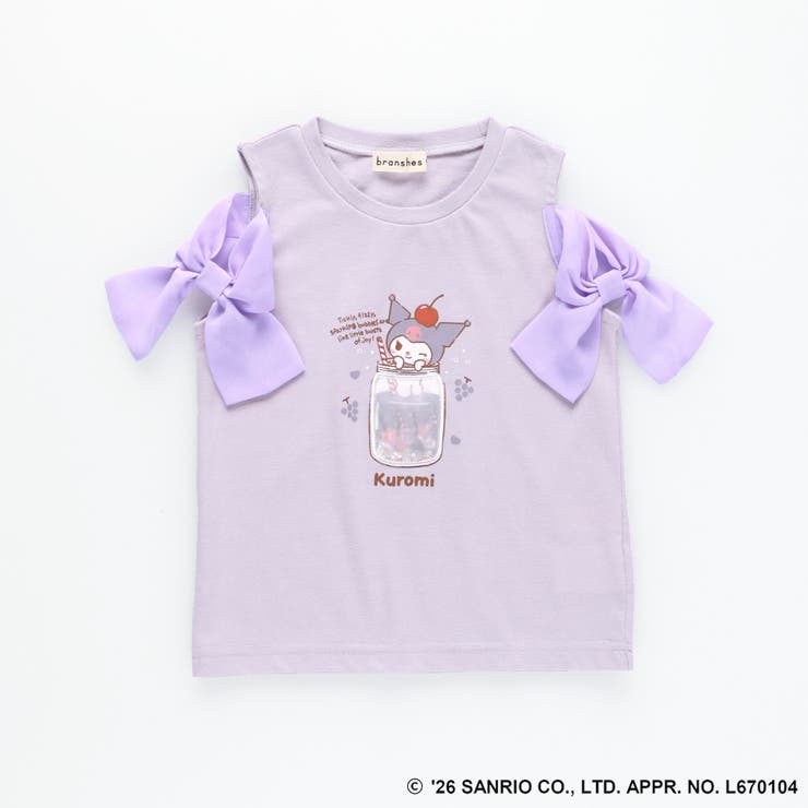 【サンリオキャラクターズ】シフォン肩あきトップス Tシャツ ハローキティ | ブランシェス | 詳細画像34 