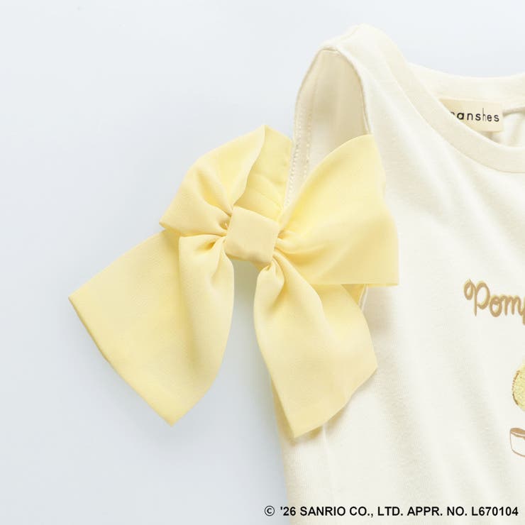 【サンリオキャラクターズ】シフォン肩あきトップス Tシャツ ハローキティ | ブランシェス | 詳細画像9 