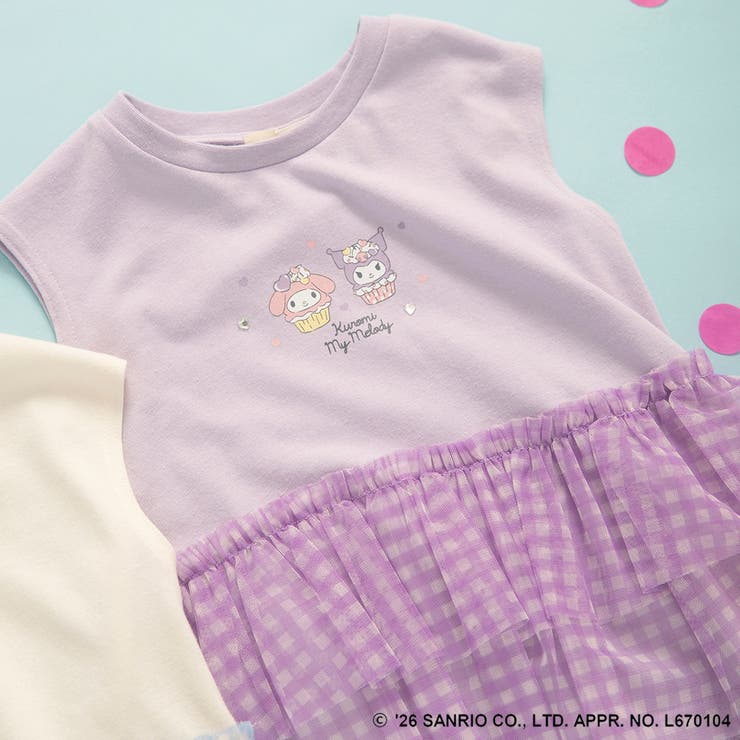 【サンリオキャラクターズ】裾ティアードフリルトップス Tシャツ ポムポムプリン | ブランシェス | 詳細画像19 