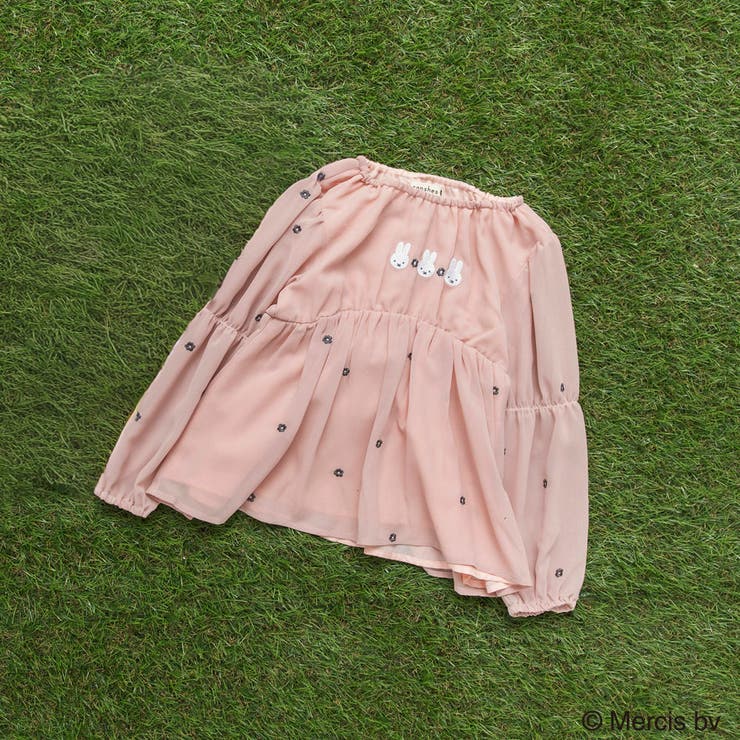 【miffy ミッフィー】総柄刺しゅうチュニック キッズ | ブランシェス | 詳細画像10 