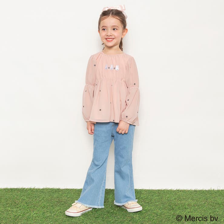 【miffy ミッフィー】総柄刺しゅうチュニック キッズ | ブランシェス | 詳細画像11 