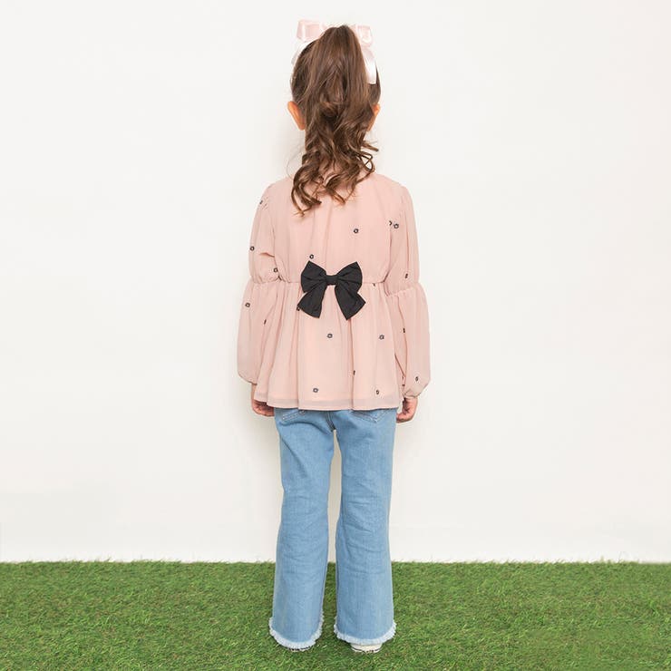 【miffy ミッフィー】総柄刺しゅうチュニック キッズ | ブランシェス | 詳細画像15 