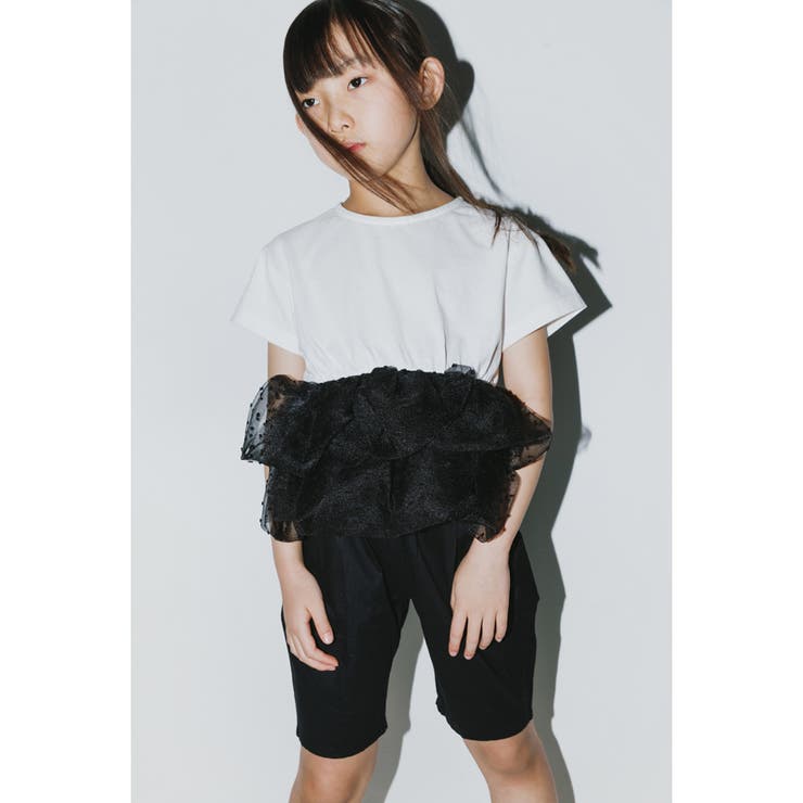 【b.+A】金子綾/ドットフリル付きチュニック | ブランシェス | 詳細画像3 