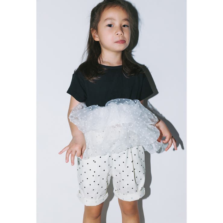 【b.+A】金子綾/タック入りハーフパンツ | ブランシェス | 詳細画像12 