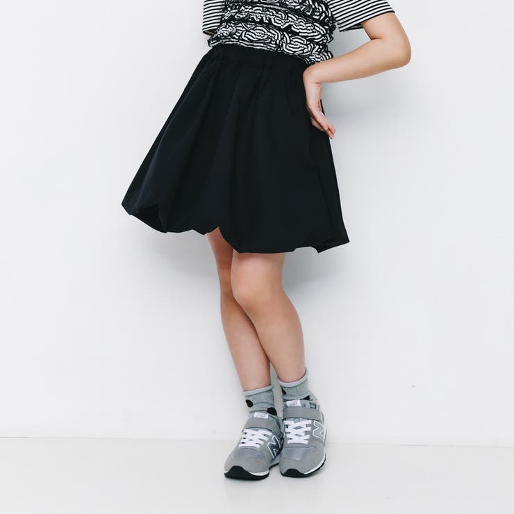 ブラック | 【b.+A】金子綾/バルーンスカート | ブランシェス