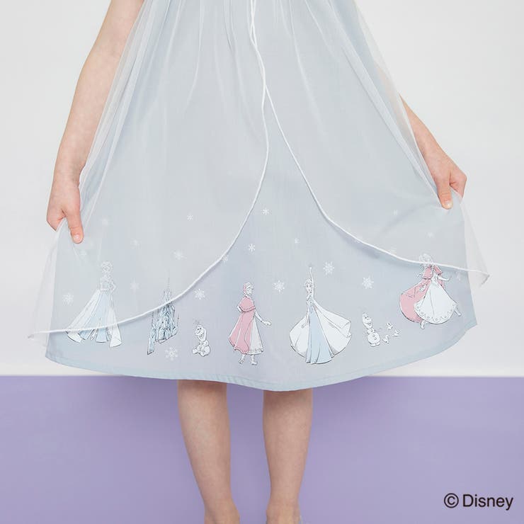 【DisneyCollection ディズニーコレクション】チュール付きワンピー… | ブランシェス | 詳細画像10 