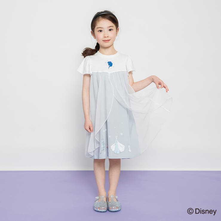 【DisneyCollection ディズニーコレクション】チュール付きワンピー… | ブランシェス | 詳細画像3 
