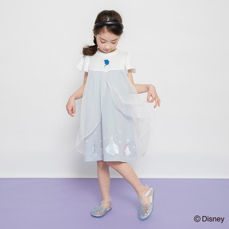 【DisneyCollection ディズニーコレクション】チュール付きワンピー… | ブランシェス | 詳細画像4 