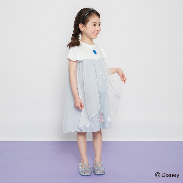 【DisneyCollection ディズニーコレクション】チュール付きワンピー… | ブランシェス | 詳細画像5 