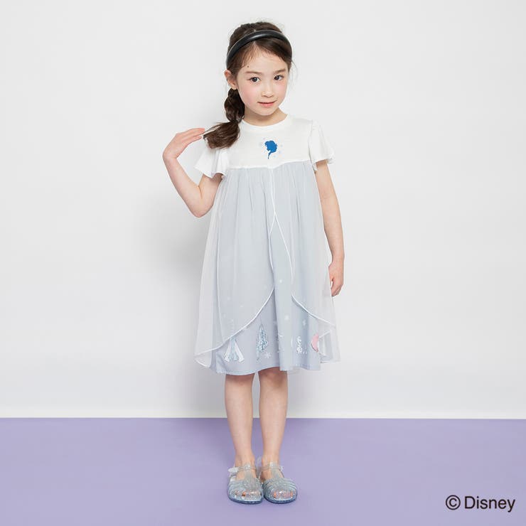 サックス | 【DisneyCollection ディズニーコレクション】チュール付きワンピー… | ブランシェス
