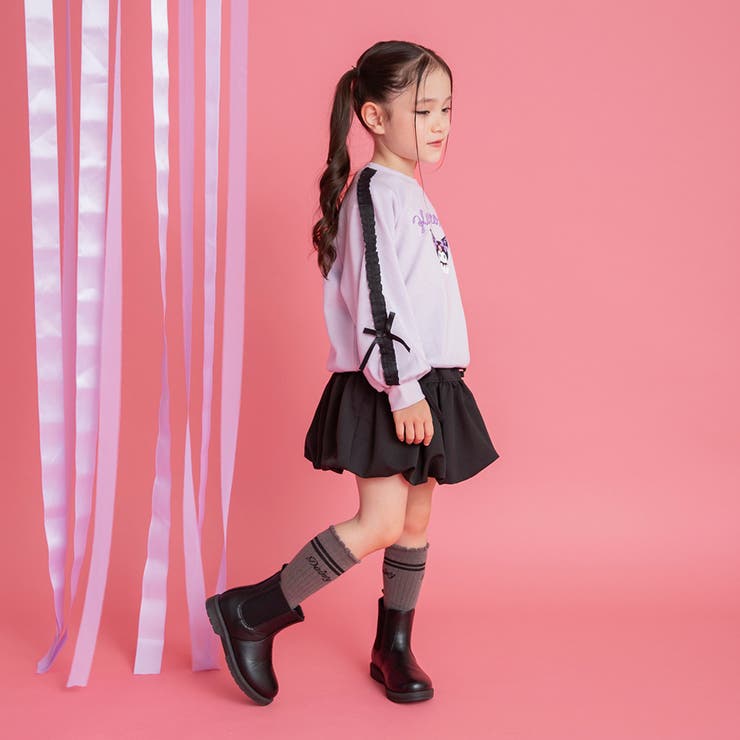 【サンリオキャラクターズ】マイメロディ＆クロミ袖レーストレーナー メロクロ 女の… | ブランシェス | 詳細画像11 