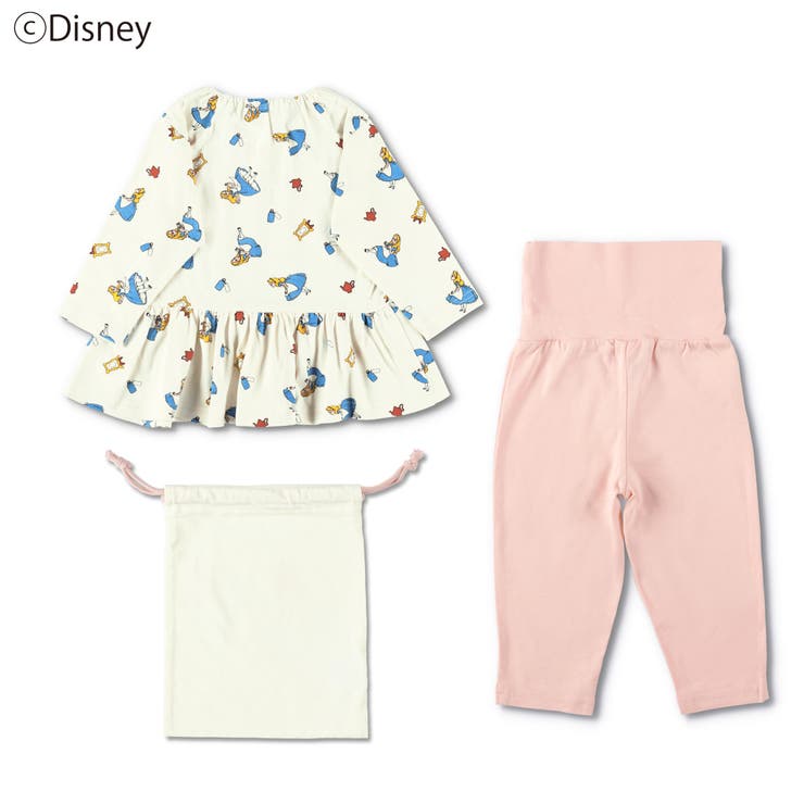 ディズニー アリス 長袖パジャマセット 品番 Brsk Branshes ブランシェス のキッズファッション通販 Shoplist ショップリスト