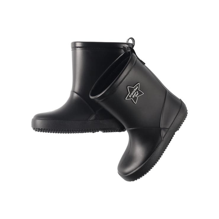 星ワッペン付きレインブーツ 子供服 キッズ | ブランシェス | 詳細画像1 