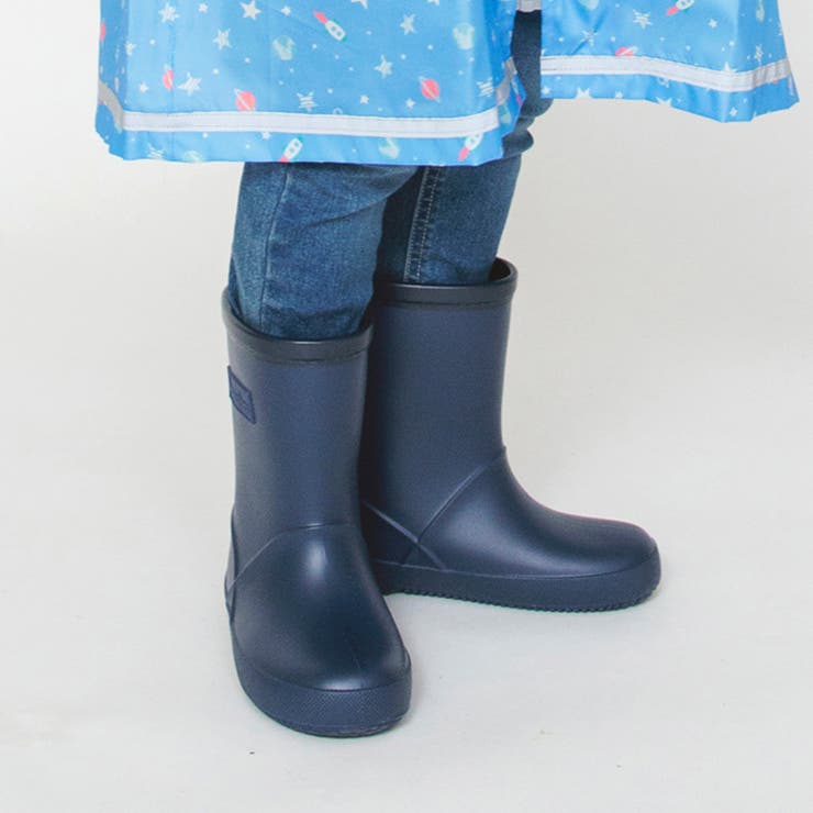 ワッペン付きレインブーツ 子供服 キッズ