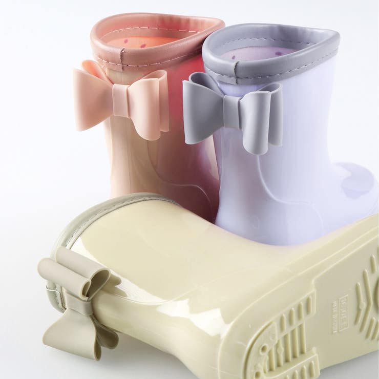 リボン付きレインブーツ 子供服 キッズ | ブランシェス | 詳細画像9 