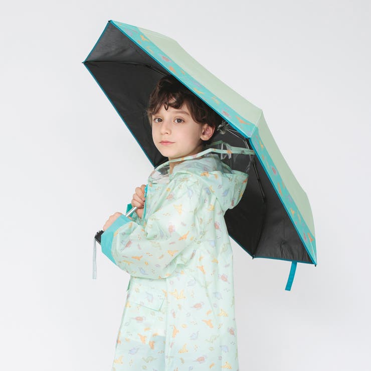ハンズフリー傘 キッズ 子供用 帽子風傘 キャップレインコート レインハット風 ポンチョ風 雨具 レインウェア 雨合羽 雨がっぱ アヒル カエル  かわいい 雨の日 梅雨対策 激安の - キッズファッション