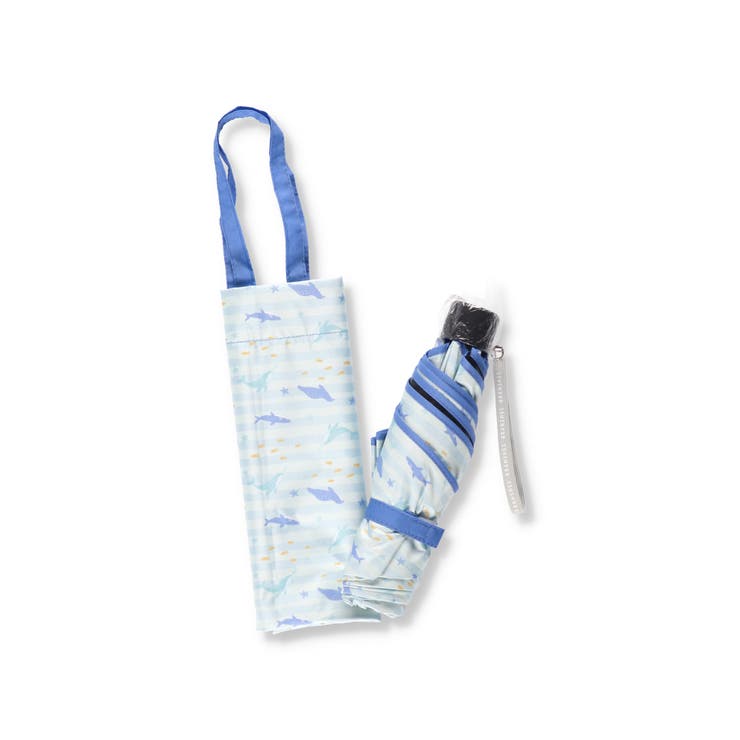 サックス | 【晴雨兼用】折りたたみ傘 子供服 キッズ | ブランシェス