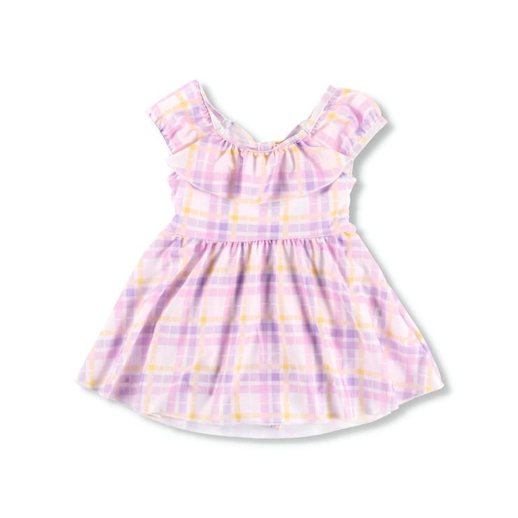 【水着】マドラスチェックワンピース 子供服 キッズ | ブランシェス | 詳細画像2 