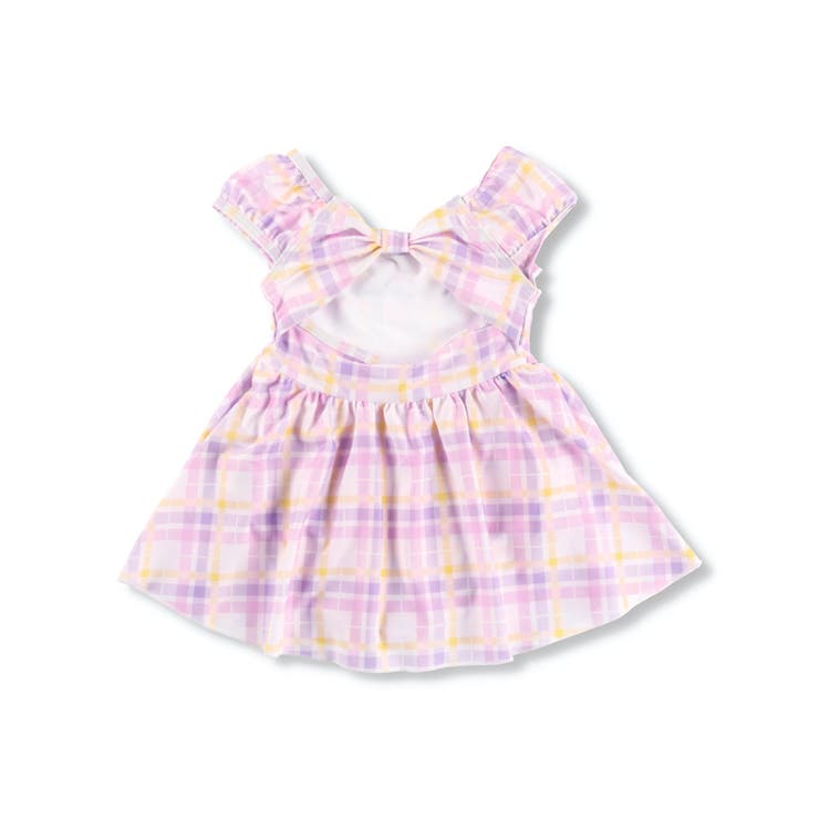 【水着】マドラスチェックワンピース 子供服 キッズ | ブランシェス | 詳細画像3 