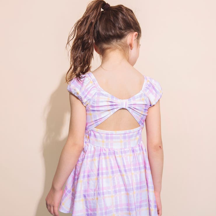 【水着】マドラスチェックワンピース 子供服 キッズ | ブランシェス | 詳細画像6 