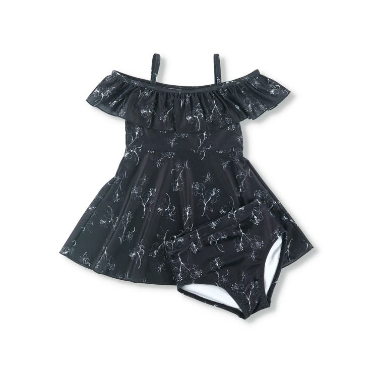 【水着】花柄ワンピース×パンツセット 子供服 キッズ | ブランシェス | 詳細画像3 