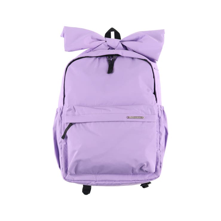 うさくみゃリュック　本店限定色　ラベンダーロゴリボン うさくみゃリュック 本店限定色 ラベンダーロゴリボン リボンリュック