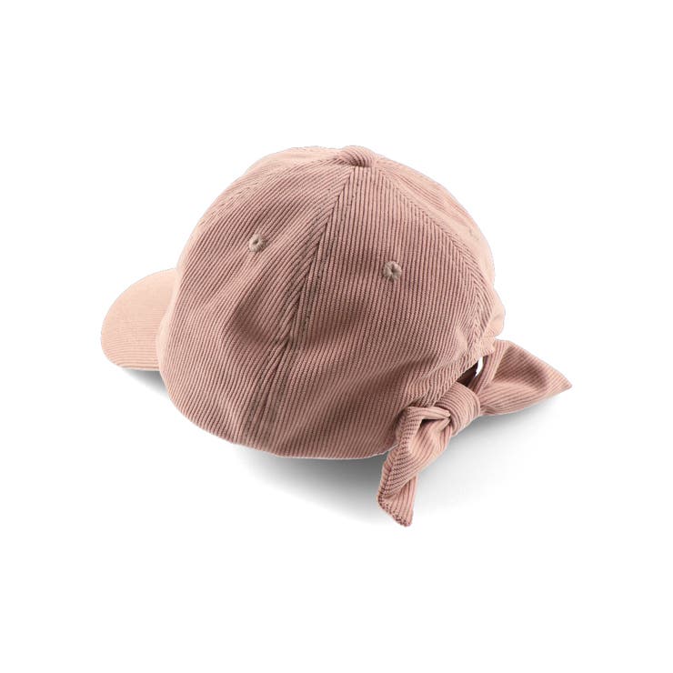 ピンク | コーデュロイバックリボンキャップ | ブランシェス
