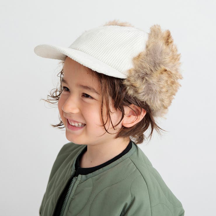 コーデュロイフライトキャップ | ブランシェス | 詳細画像3 