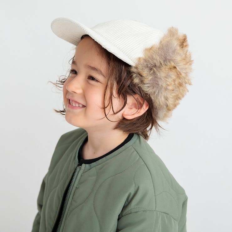 コーデュロイフライトキャップ | ブランシェス | 詳細画像4 