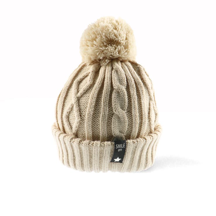 ケーブル柄ニット帽 | ブランシェス | 詳細画像2 