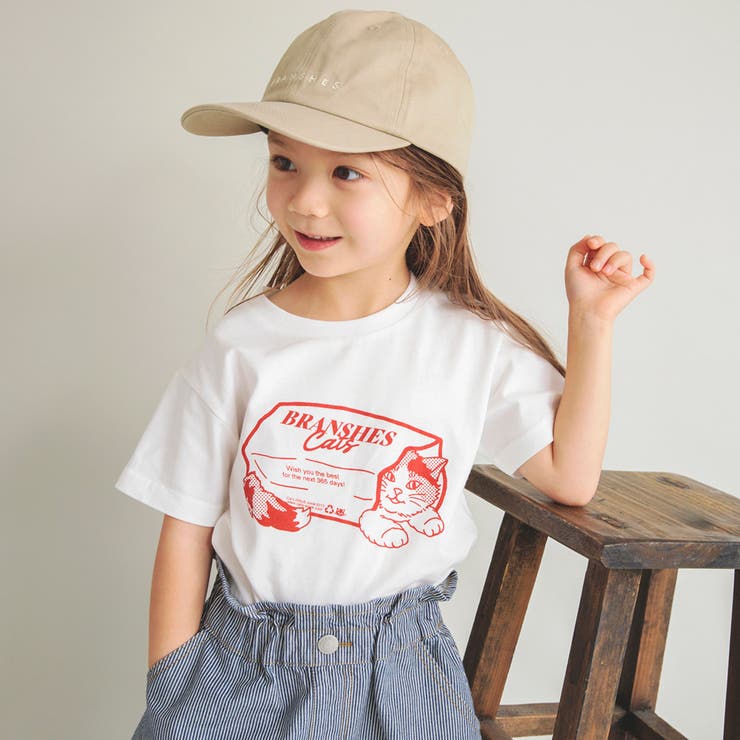 【Cat’s ISSUE】グラフィック半袖Tシャツ | ブランシェス | 詳細画像3 